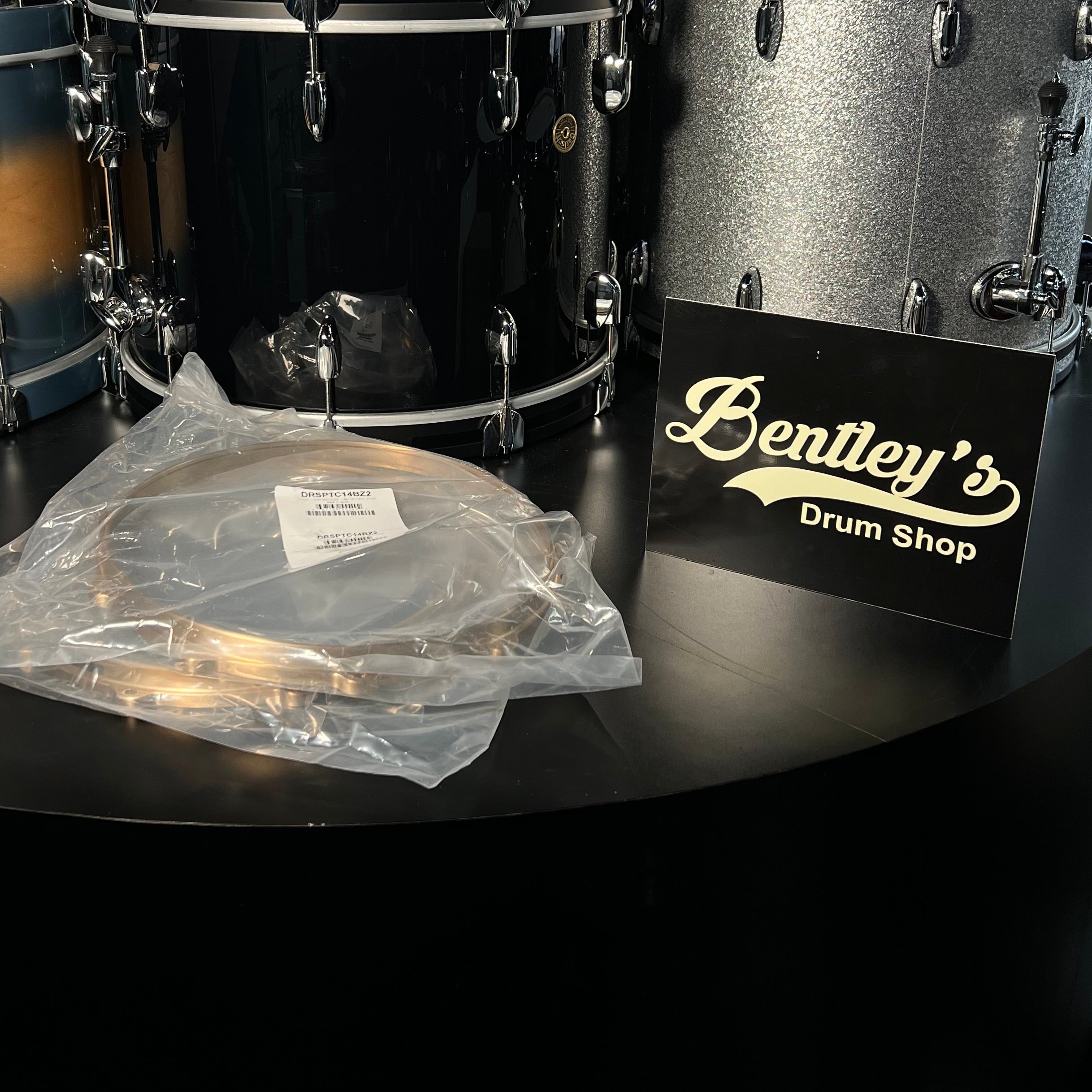 DW DRSPTC14BZ2 True Cast 14" Solid Bronze 10-Hole Snare Hoops Pair *IN STOCK*